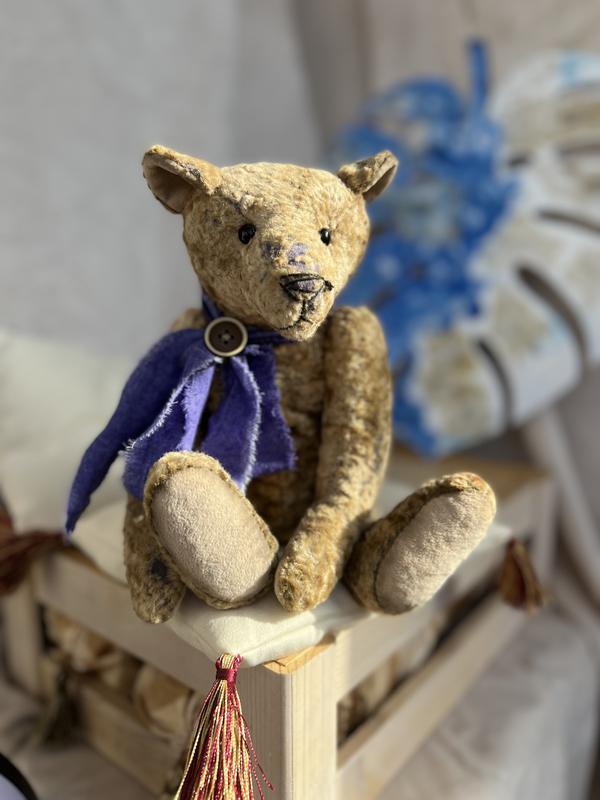 Collectible handmade teddy Bears Mark by julia perchits