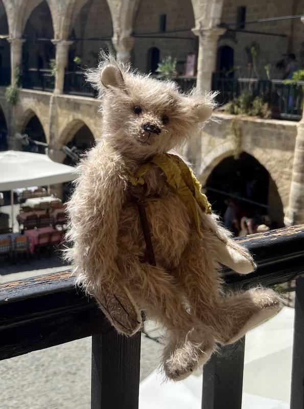 Collectible handmade teddy Bears Solomon by julia perchits