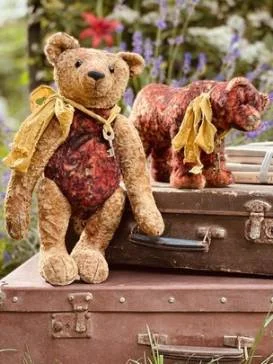 Teddy on suitcase